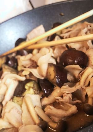 なす､しめじ､豚ばらの味噌炒め-レシピのメイン写真
