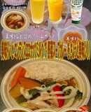 美味ドレと練乳ココナッツ野菜スープカレー