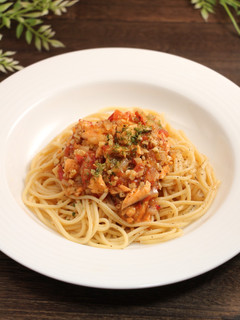 レンジで簡単!銀鮭パスタ バジル風味-レシピのメイン写真