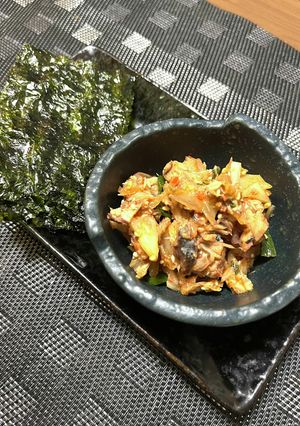 簡単！サバキムチ！-レシピのメイン写真