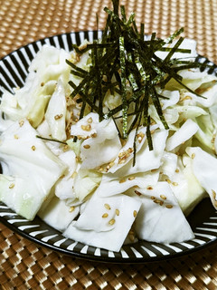 居酒屋レシピ!ごま油香るおつまみキャベツ-レシピのメイン写真