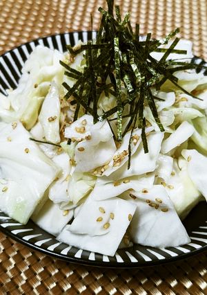 居酒屋レシピ！ごま油香るおつまみキャベツ-レシピのメイン写真