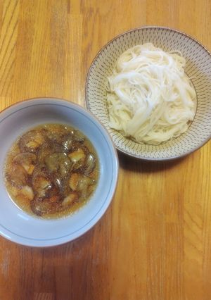 ナスと笹かまのつゆ（Byソーメン）-レシピのメイン写真
