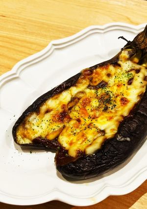 茄子の味噌チーズ焼き-レシピのメイン写真