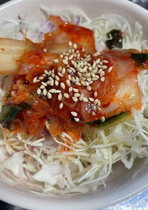 楽 キャベツ キムチ お酢 -レシピのメイン写真