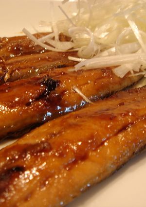 秋刀魚の中華風蒲焼-レシピのメイン写真