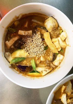 肉無豆腐簡単オイきな粉トンテキ味野菜炒め-レシピのメイン写真