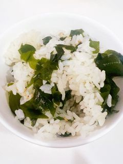 給食♪わかめご飯-レシピのメイン写真