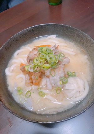 時短で甘みある豚汁うどん-レシピのメイン写真