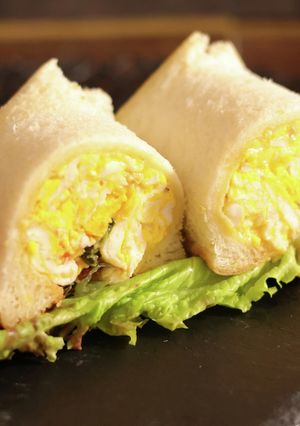 パン1枚でも大満足!ふわふわエッグパン-レシピのメイン写真