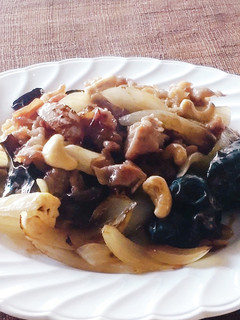 中華★豚肉とキクラゲのカシューナッツ炒め-レシピのメイン写真