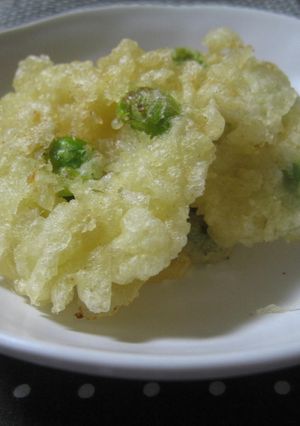 枝豆とレンコンのかき揚げ-レシピのメイン写真