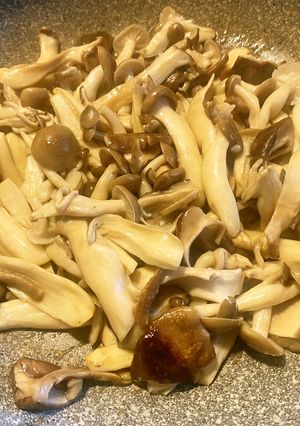 俺流！きのこのガーリックバター醤油炒め-レシピのメイン写真
