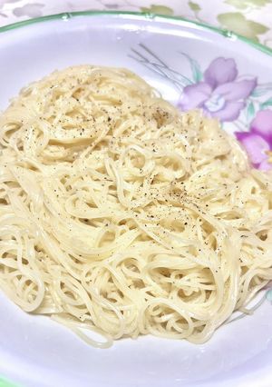 簡単★レモンバター出汁そうめん-レシピのメイン写真