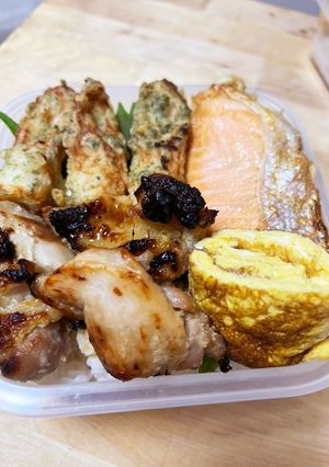 リピ決定！鶏もも肉の塩麹わさび漬け弁当！-レシピのメイン写真
