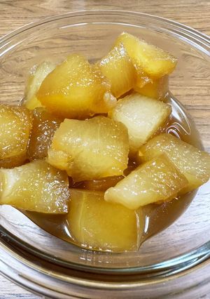 シンプルでずぼらな冬瓜の煮物-レシピのメイン写真