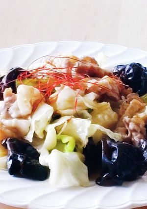 キャベツとシーフードミックスで豚肉八宝菜-レシピのメイン写真