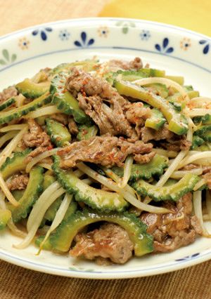 ゴーヤと牛肉の炒め物-レシピのメイン写真