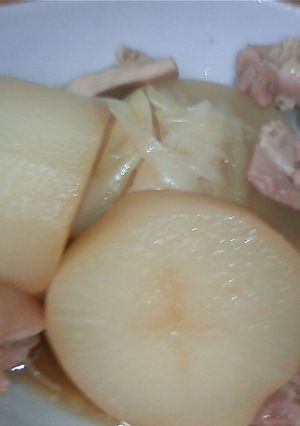 ☆大根と鶏もも肉の甘煮☆-レシピのメイン写真