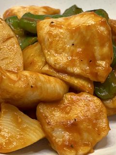鶏肉とたけのこのケチャップ炒め-レシピのメイン写真