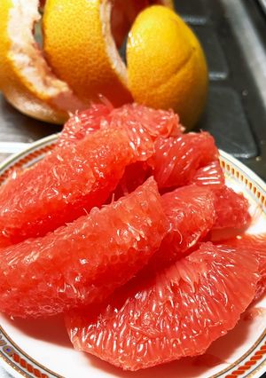 パクッと食べたいグレープフルーツの剥き方-レシピのメイン写真