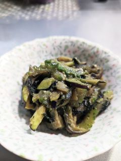 茄子とゴーヤの味噌炒め-レシピのメイン写真