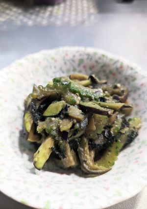 茄子とゴーヤの味噌炒め-レシピのメイン写真