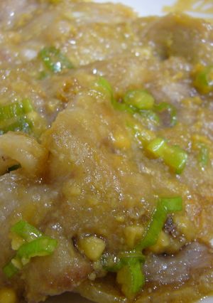 香ばしい！豚肉のネギ味噌焼き-レシピのメイン写真
