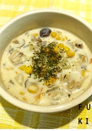 あさりとコーンの和風チャウダー-レシピのメイン写真