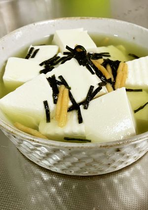 お茶漬け豆腐♪-レシピのメイン写真