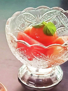 低カロリー♪ビタミン補給☆すいか白玉-レシピのメイン写真