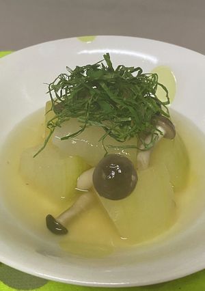 冬瓜の煮物☆きのこ餡-レシピのメイン写真