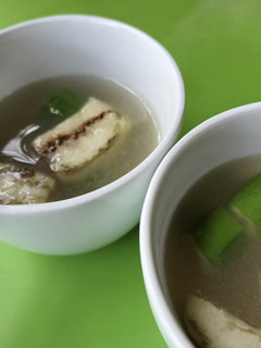 茄子とじゅんさいのスープ-レシピのメイン写真