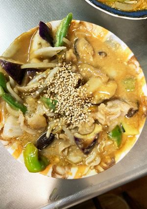 レンジ簡単きな粉コク旨つけ麺味甘酢酢豚-レシピのメイン写真