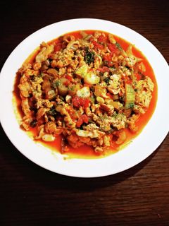 簡単☆豚肉とセロリのトマト煮込み-レシピのメイン写真