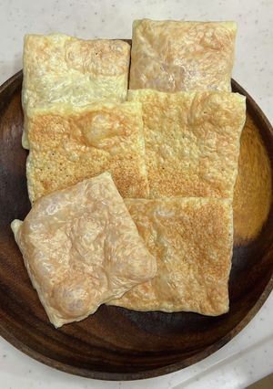 レンジで3分簡単スライスチーズおせんべい-レシピのメイン写真