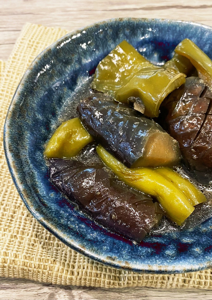 茄子とピーマンの揚げ浸し-レシピのメイン写真