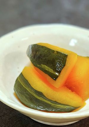 超簡単!カボチャの煮付け-レシピのメイン写真