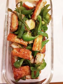 ちくわとピーマンのオイスター炒め-レシピのメイン写真