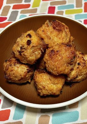 超簡単☆豆腐キムチ団子♪♪-レシピのメイン写真