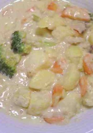 じゃがいものミルク煮（豆乳編）-レシピのメイン写真