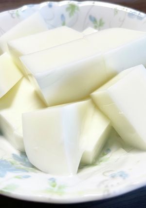 白って200色あんねん。サッパリ牛乳寒天-レシピのメイン写真