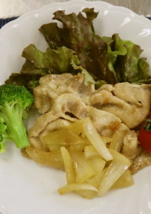 豚肉の梅ポン焼き-レシピのメイン写真