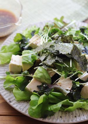 豆腐、アボガドのチョレギサラダ-レシピのメイン写真