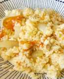 レミさんのトマト、玉ねぎの炊き込みご飯