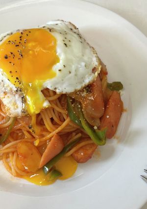 昔ながらの簡単ナポリタン♪-レシピのメイン写真
