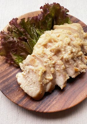 ︎✿玉ねぎ麹✿ 鶏むね肉のオーブン焼き-レシピのメイン写真