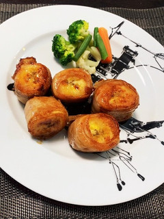 調理用バナナの肉巻き-レシピのメイン写真