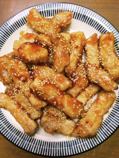 厚切り肉の甘辛焼き-レシピのメイン写真