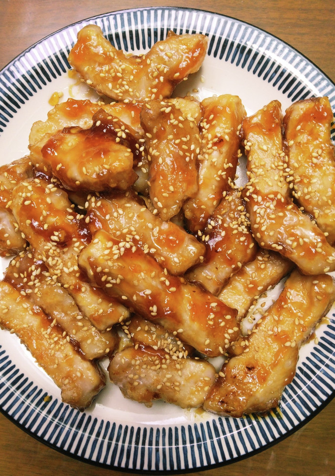 厚切り肉の甘辛焼き-レシピのメイン写真